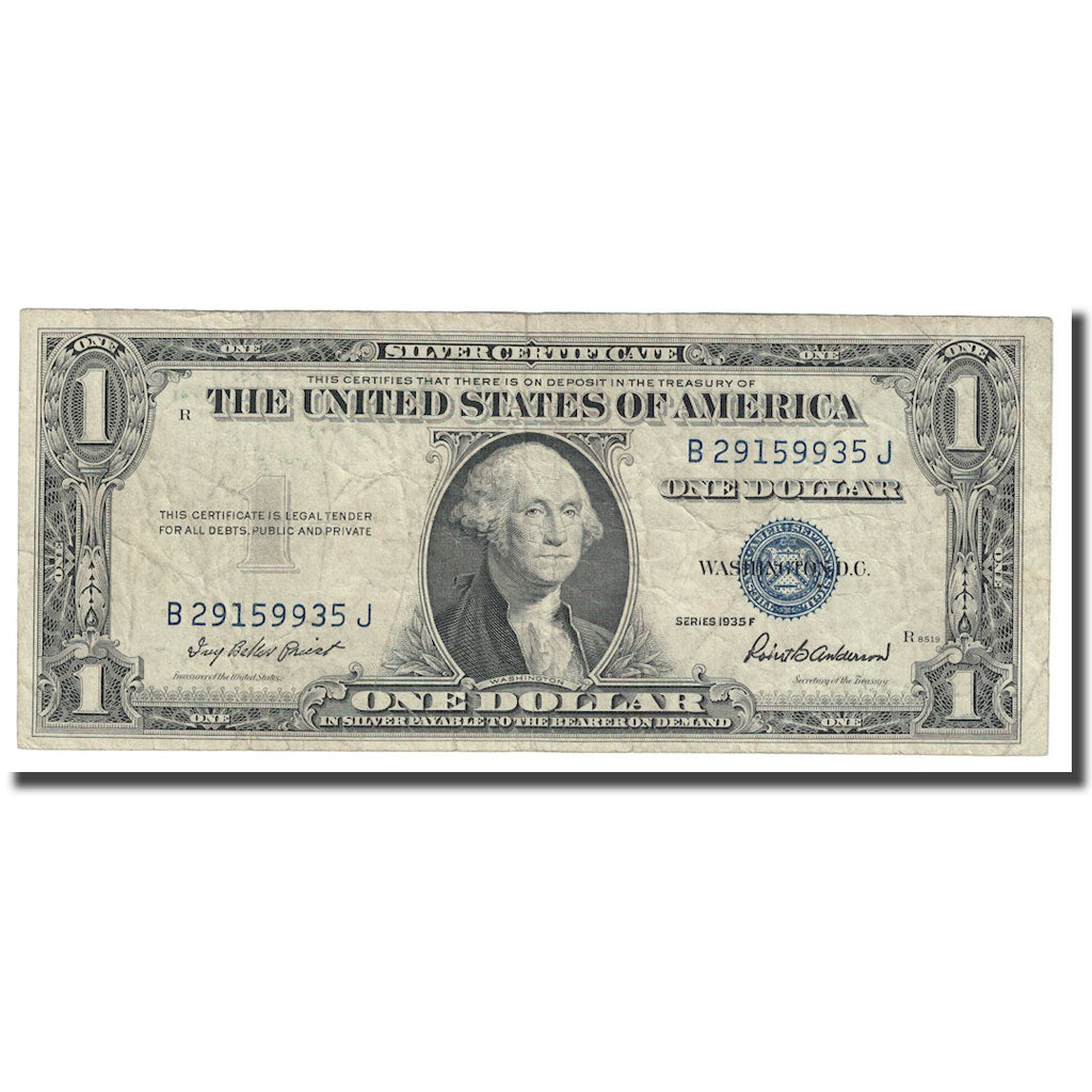 Banknote, United States, One Dollar, 1935, KM:1458, EF(40-45)