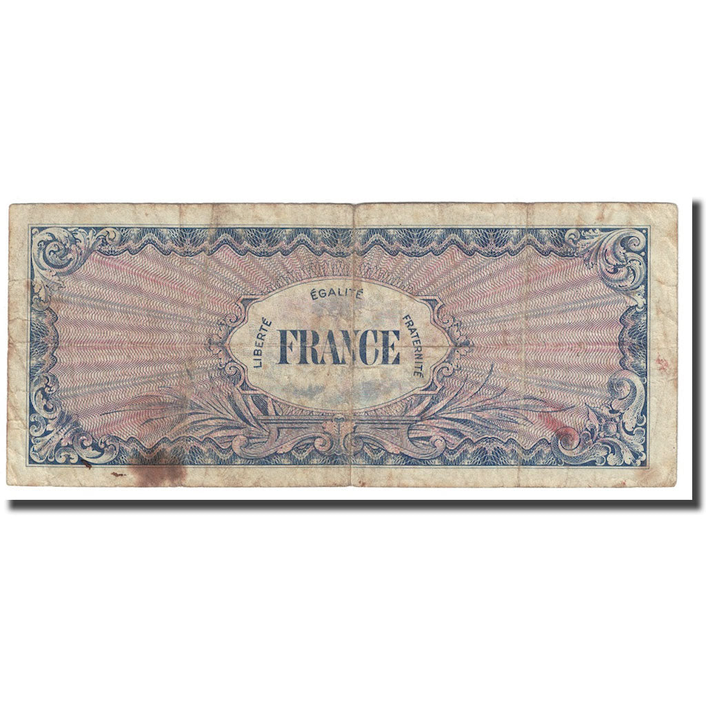 France, 50 Francs, Drapeau/France, 1944, TB, Fayette:VF24.2, KM:122b