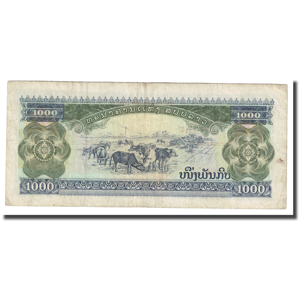 Geldschein, Lao, 1000 Kip, 2003, KM:32Ab, S+