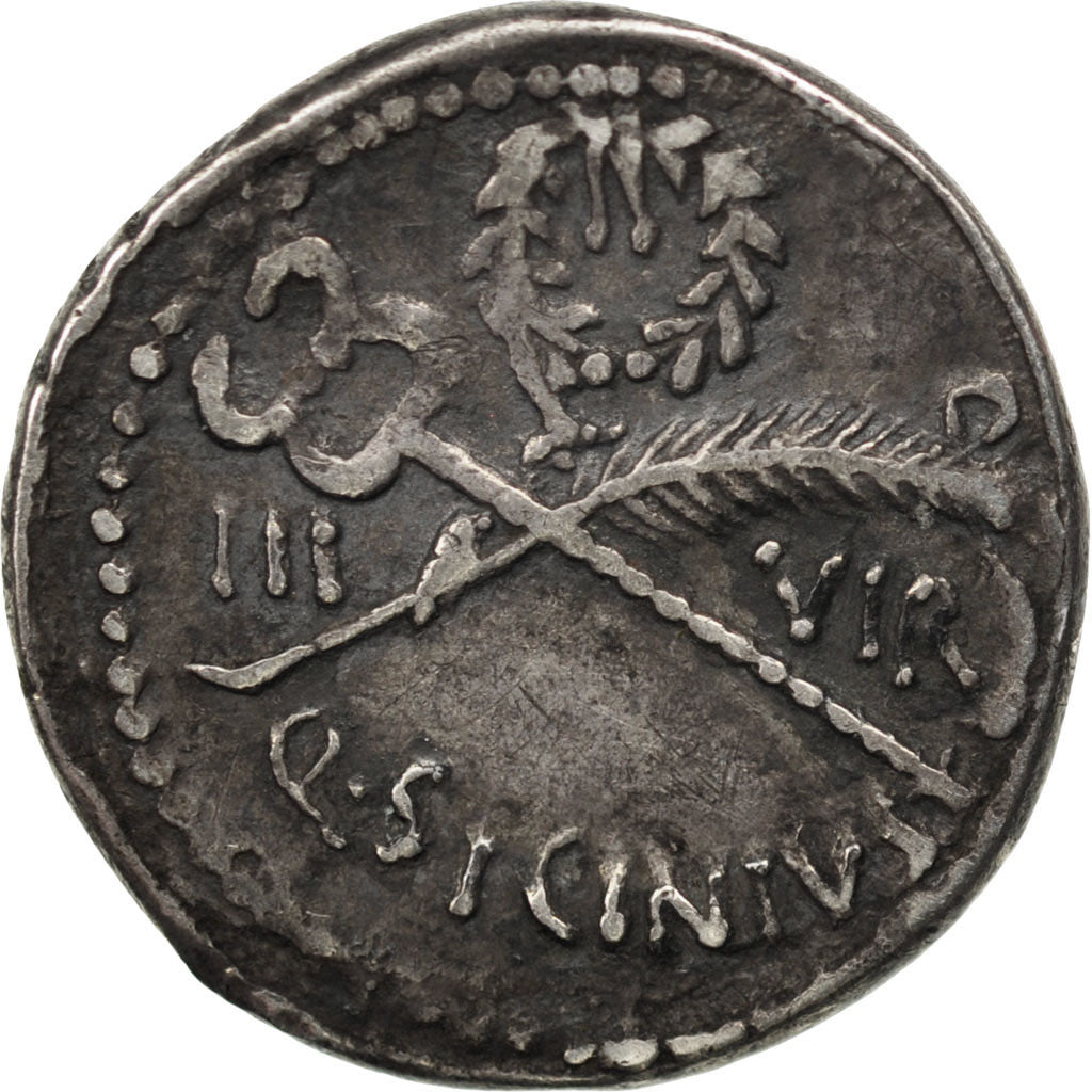 Sicinia, Denarius, AU(50-53), Silver, Babelon #5, 2.90