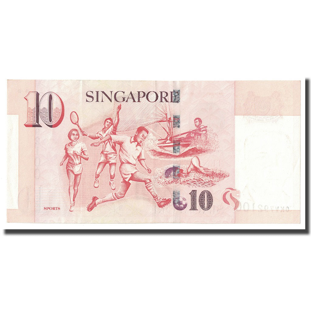 Banknote, Singapore, 10 Dollars, 2005, KM:48a, UNC(60-62)