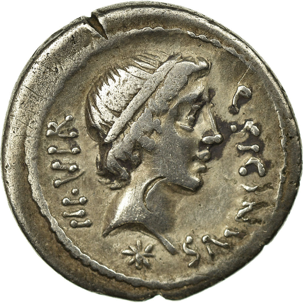 Monnaie, Sicinia, Denier, TTB+, Argent, Babelon:1