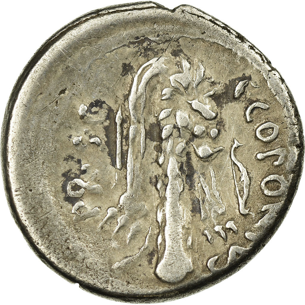 Monnaie, Sicinia, Denier, TTB+, Argent, Babelon:1