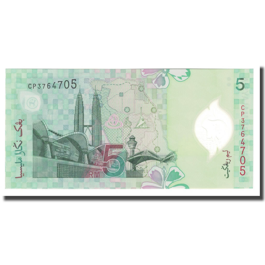 Geldschein, Malaysia, 5 Ringgit, Undated (2004), KM:47, UNZ