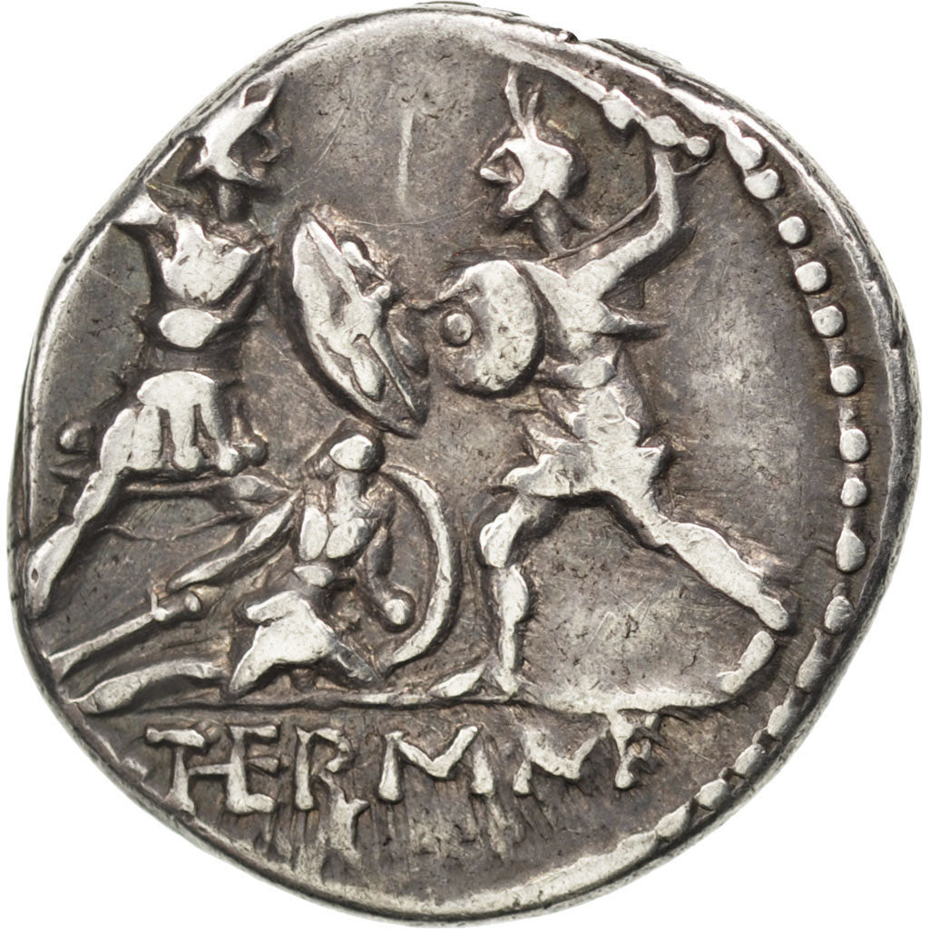 Minucia, Denarius, AU(50-53), Silver, Babelon #19, 3.90