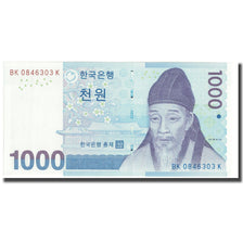 Geldschein, South Korea, 1000 Won, Undated (2007), KM:54a, UNZ