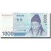 Geldschein, South Korea, 1000 Won, Undated (2007), KM:54a, UNZ