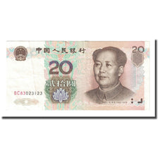 Banknot, China, 20 Yuan, 1999, KM:899, UNC(64)