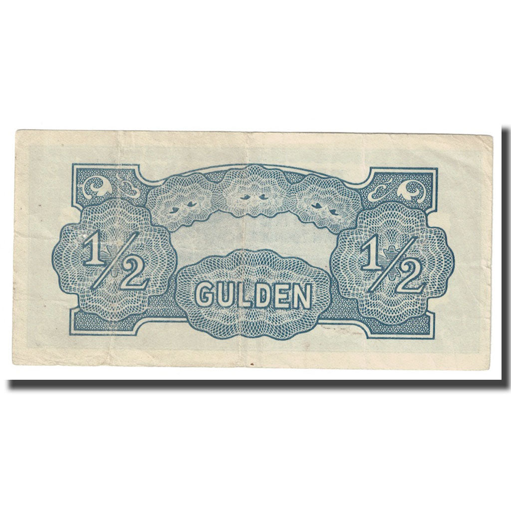 Billet, Netherlands Indies, 1/2 Gulden, Undated (1942), KM:122b, SUP