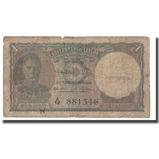 Billet, Ceylon, 1 Rupee, 1941, 1941-12-20, KM:34, B+