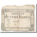 France, 100 Francs, 1795, Dehogues, 1795-01-07, TTB, KM:A78