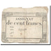 Francia, 100 Francs, 1795, Dehogues, 1795-01-07, MBC, KM:A78