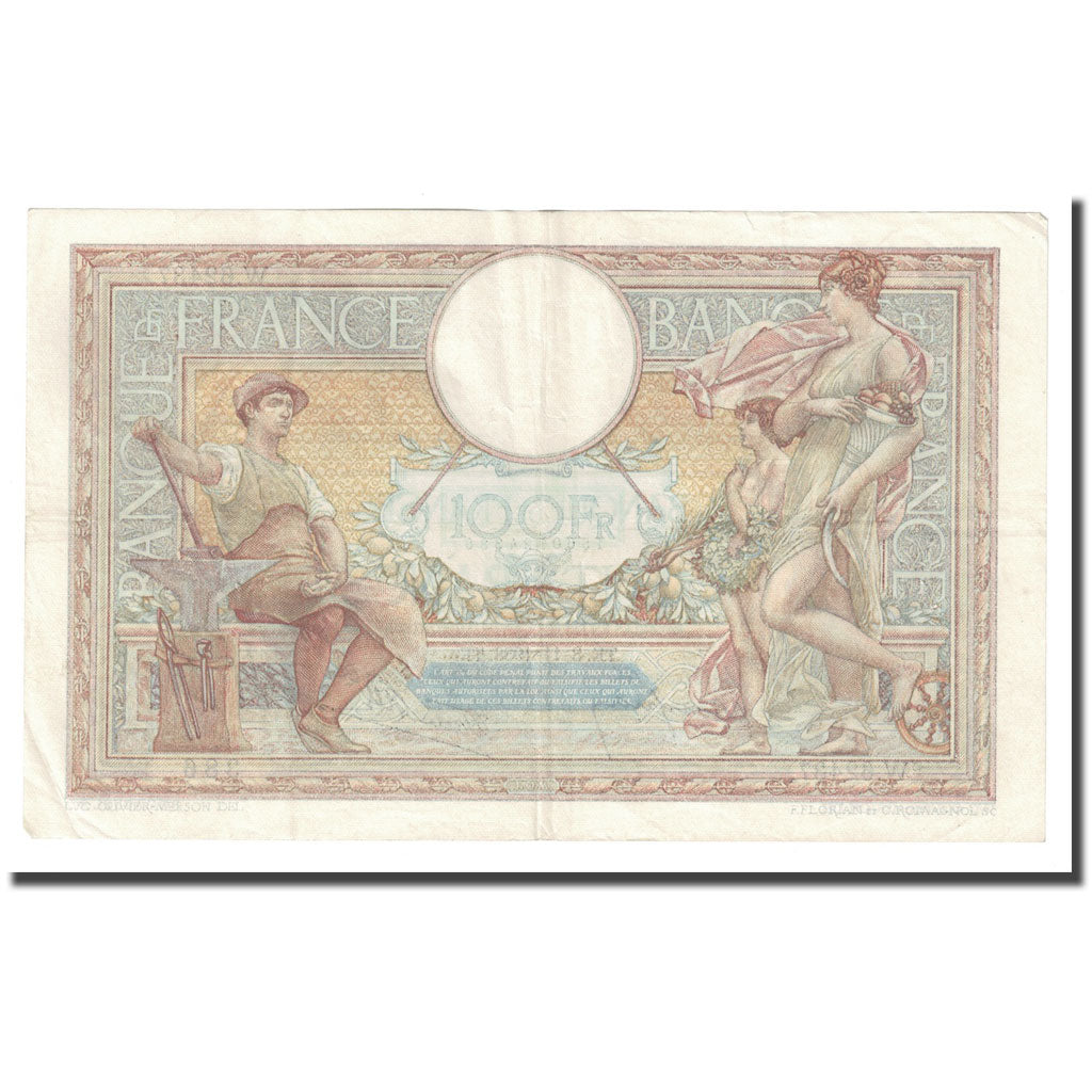 Francia, 100 Francs, Luc Olivier Merson, 1938, 1938-11-03, BB+, Fayette:25.34