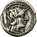 Munten, Domitia, Denarius, ZF+, Zilver, Babelon:14