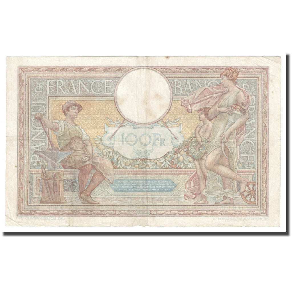 Frankrijk, 100 Francs, Luc Olivier Merson, 1939, 1939-02-02, TTB, Fayette:25.41
