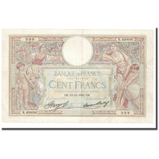 France, 100 Francs, Luc Olivier Merson, 1935, 1935-11-14, TTB, Fayette:24.14