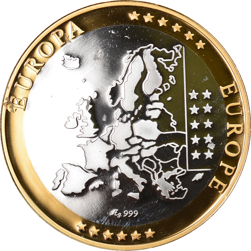 San Marino, Médaille, L'Europe, San Marin, Politics, Society, War, FDC, Argent