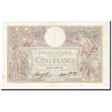 France, 100 Francs, Luc Olivier Merson, 1937, 1937-05-13, VF(30-35)