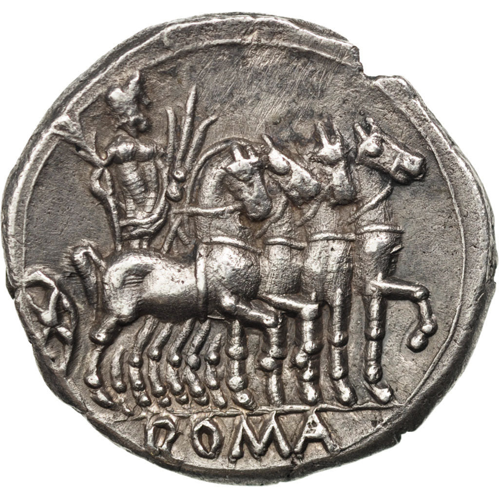 Vargunteia, Denarius, AU(55-58), Silver, Babelon #1, 3.80