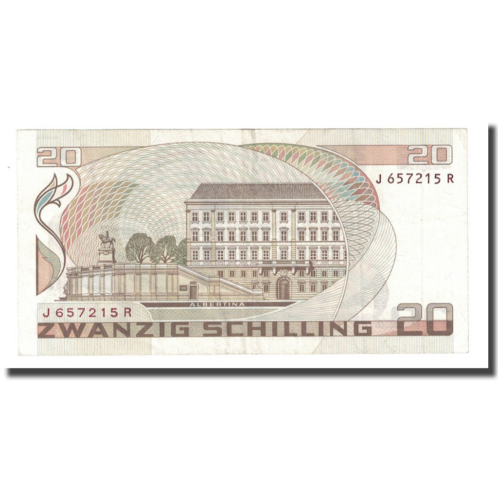 Banknote, Austria, 20 Schilling, 1986, 1986-10-01, KM:148, UNC(65-70)