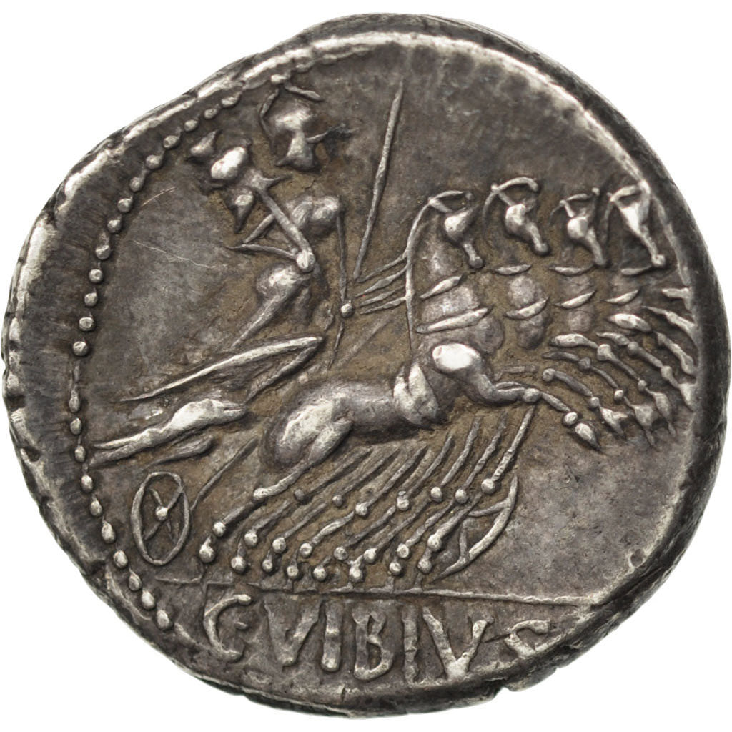 Vibia, Denarius, AU(55-58), Silver, Babelon #1, 3.90