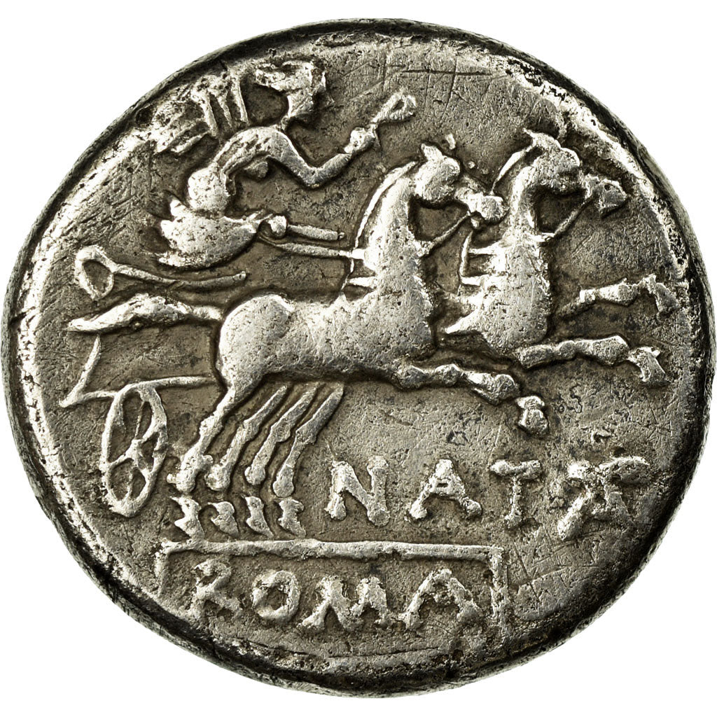 Moneta, Pinaria, Denarius, AU(50-53), Srebro, Babelon:1