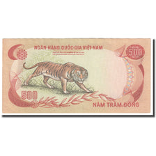 Billet, South Viet Nam, 500 D<ox>ng, Undated (1972), KM:33a, SPL