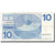 Billete, 10 Gulden, 1968, Países Bajos, 1968-04-25, KM:91b, BC+