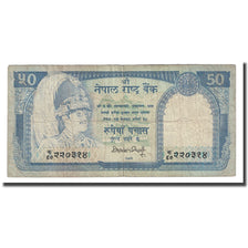 Banknote, Nepal, 50 Rupees, Undated (1983), KM:33b, VF(30-35)