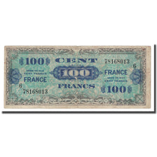 França, 100 Francs, 1945 Verso France, 1945, EF(40-45), Fayette:VF25.6, KM:123c