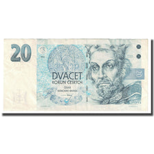 Banknote, Czech Republic, 20 Korun, 1994, KM:10a, EF(40-45)
