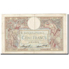 França, 100 Francs, Luc Olivier Merson, 1934, 1934-12-20, EF(40-45)