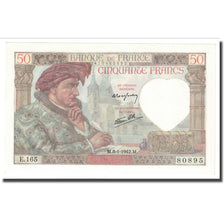 Frankreich, 50 Francs, 1942, 1942-01-08, UNZ, Fayette:19.18, KM:93