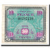 Frankreich, 10 Francs, Flag/France, 1944, SS+, Fayette:VF18.1, KM:116a