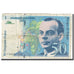 Francja, 50 Francs, St Exupéry, 1993, VF(30-35), Fayette:72.2, KM:157b