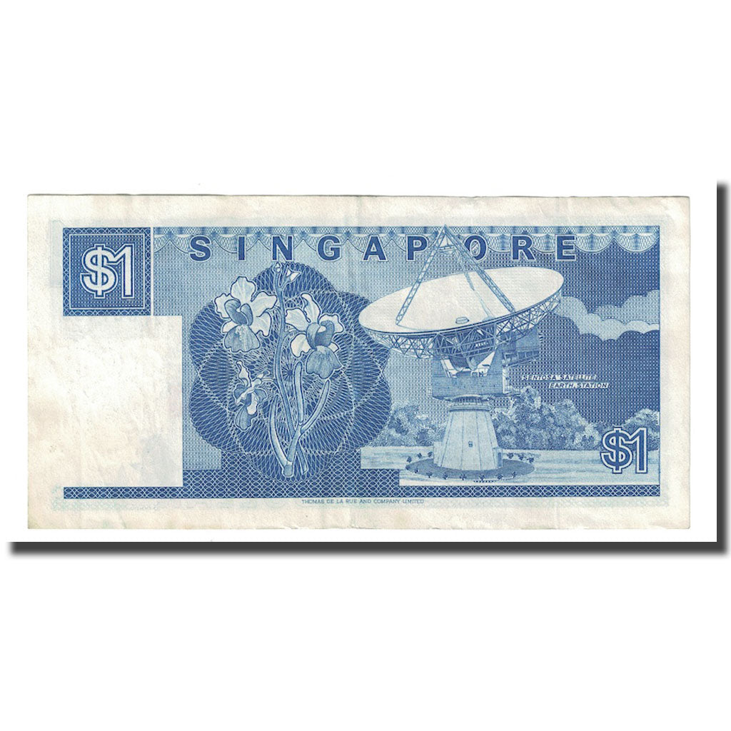 Geldschein, Singapur, 1 Dollar, Undated (1987), KM:18a, SS+
