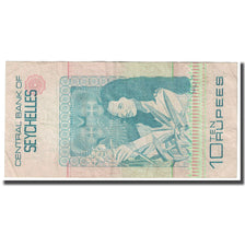 Nota, Seicheles, 10 Rupees, Undated (1983), KM:28a, EF(40-45)