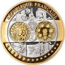 Francia, medalla, Europe, République Française, Politics, Society, War, FDC