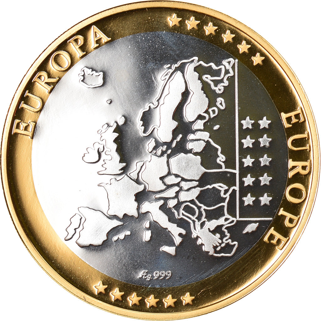 Francia, medalla, Europe, République Française, Politics, Society, War, FDC