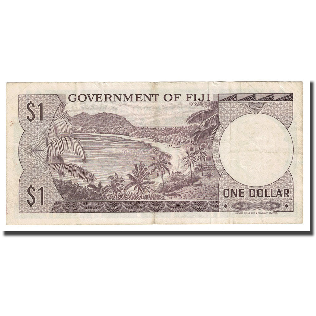 Geldschein, Fiji, 1 Dollar, undated (1969), KM:59a, SS