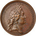 Francja, Medal, Ludwik XIV, Polityka, społeczeństwo, wojna, AU(55-58), Miedź