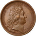 FRANCE, Politics, Society, War, Louis XIV, Medal, AU(55-58), Copper, 41, Divo...