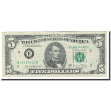 Billete, Five Dollars, 1969, Estados Unidos, KM:1913, MBC