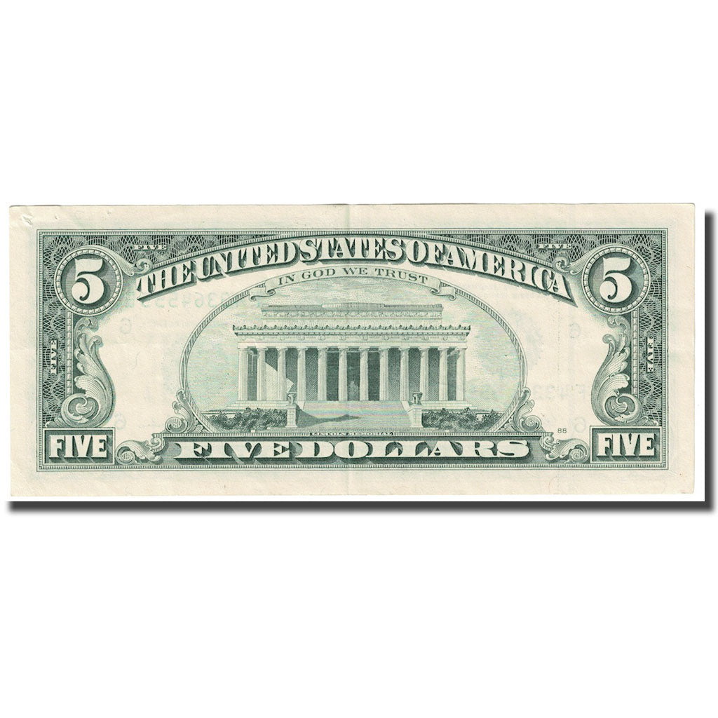 Banconote, Stati Uniti, Five Dollars, 1995, KM:4101F, SPL-
