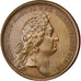 FRANCE, Arts & Culture, Louis XIV, Medal, AU(55-58), Mauger, Copper, 41, Divo...