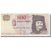 Nota, Hungria, 500 Forint, 2008, KM:196b, EF(40-45)