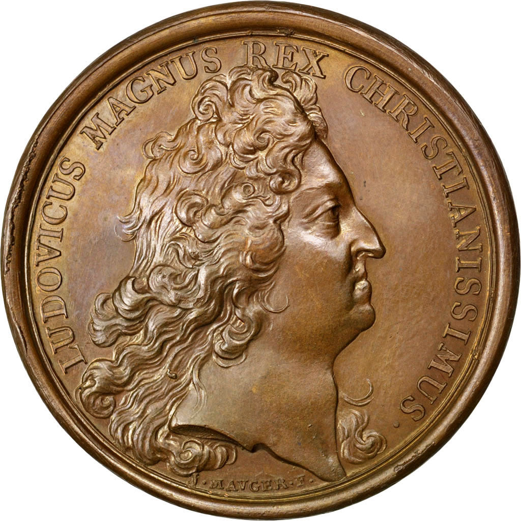 Louis XIV, Médaille, Fondation de Neuf-Brisach