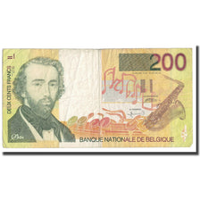Geldschein, Belgien, 200 Francs, 1995, Undated 1995, KM:148, SS