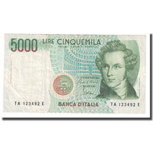 Banknote, Italy, 5000 Lire, 1985, 1985-01-04, KM:111a, EF(40-45)