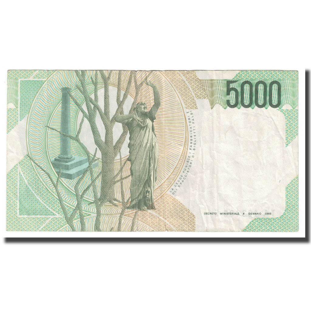 Banknote, Italy, 5000 Lire, 1985, 1985-01-04, KM:111a, EF(40-45)